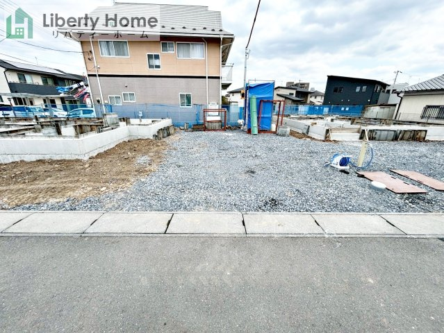 水戸市西原1丁目　新築戸建　A号棟の駐車場
