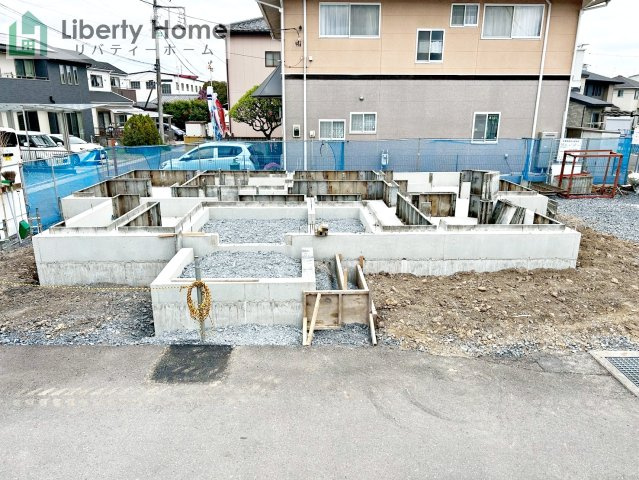水戸市西原1丁目　新築戸建　A号棟の外観
