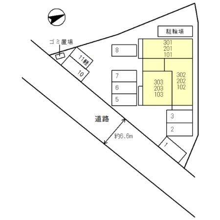 ソット・ラ・フォレスタの区画図