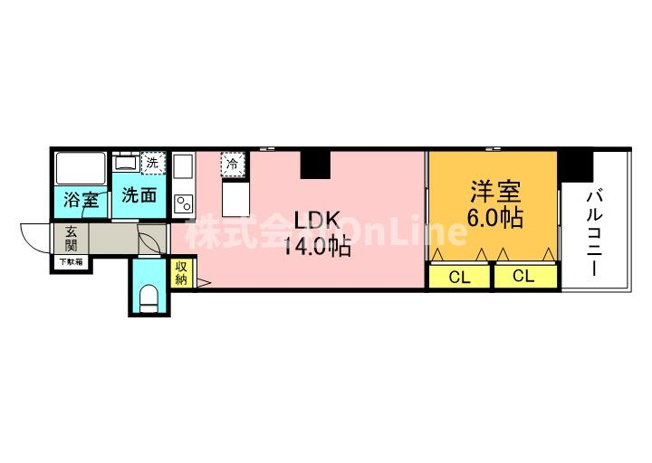 【間取り】 | Broad阿倍野阪南町Residence