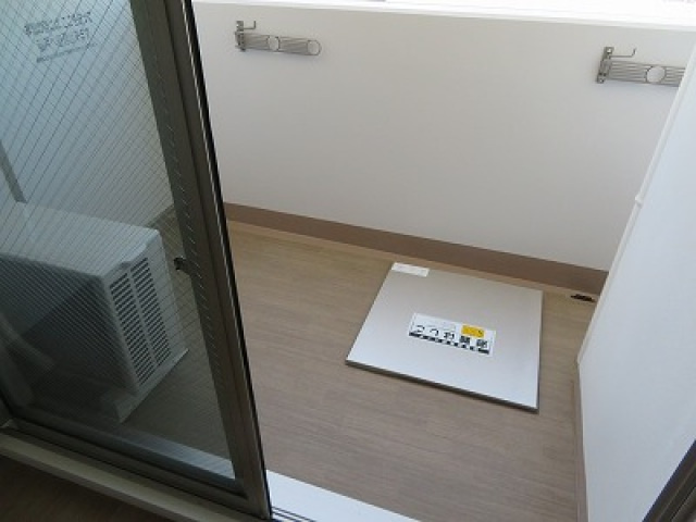 La　Douceur荒本のバルコニー