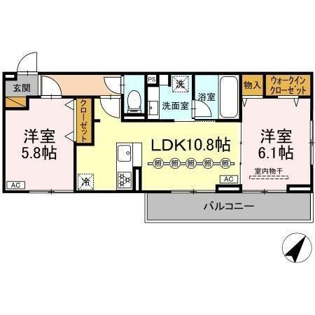 フライハイトの間取り