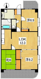 【間取り】 | ベルグランデ