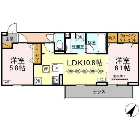 プラヴールの間取り