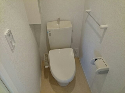 【トイレ】 | エレガンテⅠ | トイレもきれいです