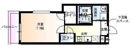 フジパレス東園田サウスの間取り