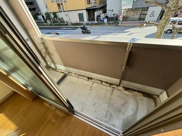 リベール浅草のバルコニー