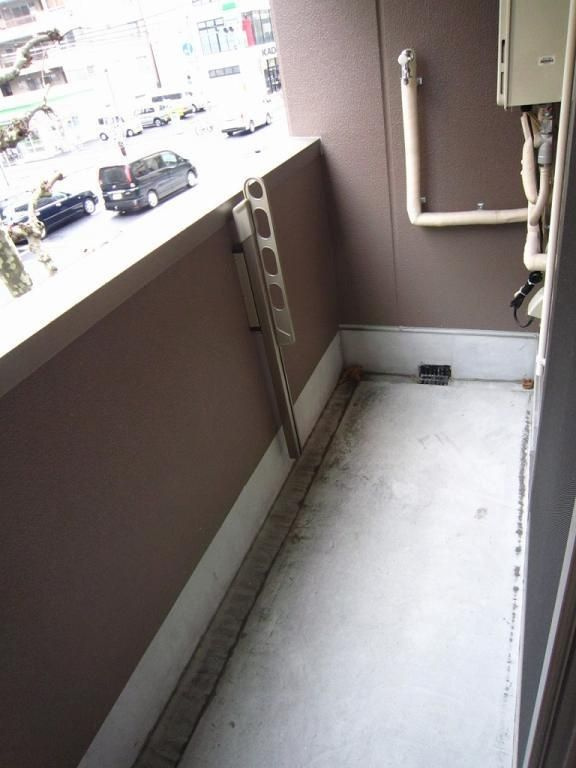 リベール浅草のバルコニー