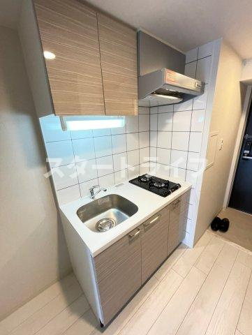 大阪市東淀川区東中島２丁目の賃貸マンションのキッチン