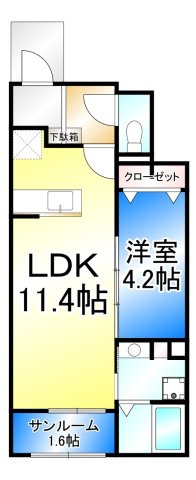 ソーレ ヴィラッジョの間取り