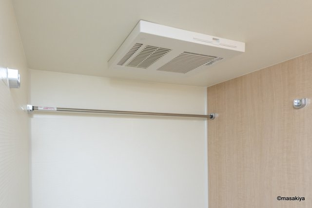 ソーレ ヴィラッジョの浴室|浴室乾燥機付