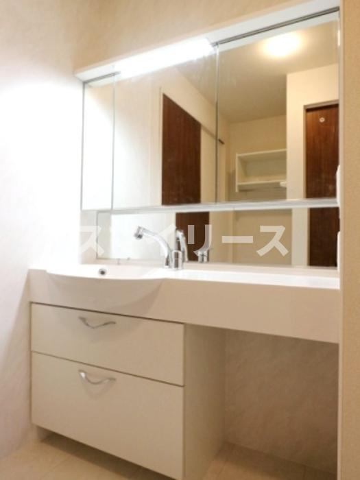 BLESS　HOUSE柏西町D棟の独立洗面台
