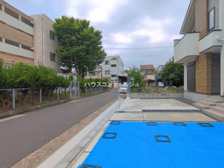 【前面道路含む現地写真】 | 名古屋市中村区諏訪町２丁目5【仲介手数料無料】新築一戸建て　1号棟