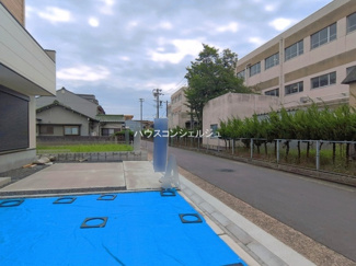 【前面道路含む現地写真】 | 名古屋市中村区諏訪町２丁目5【仲介手数料無料】新築一戸建て　1号棟