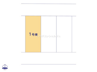 【区画図】 | 名古屋市中村区諏訪町２丁目5【仲介手数料無料】新築一戸建て　1号棟