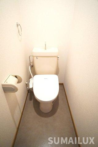 熊本市北区清水新地１丁目の賃貸マンションのトイレ