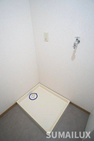 熊本市北区清水新地１丁目の賃貸マンションの洗面所