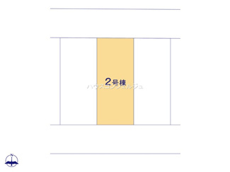 【区画図】 | 名古屋市中村区諏訪町２丁目5【仲介手数料無料】新築一戸建て　2号棟