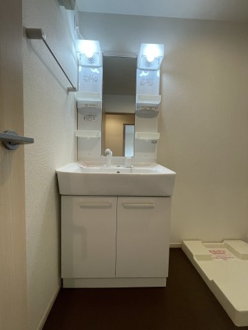 グランジュテの洗面所