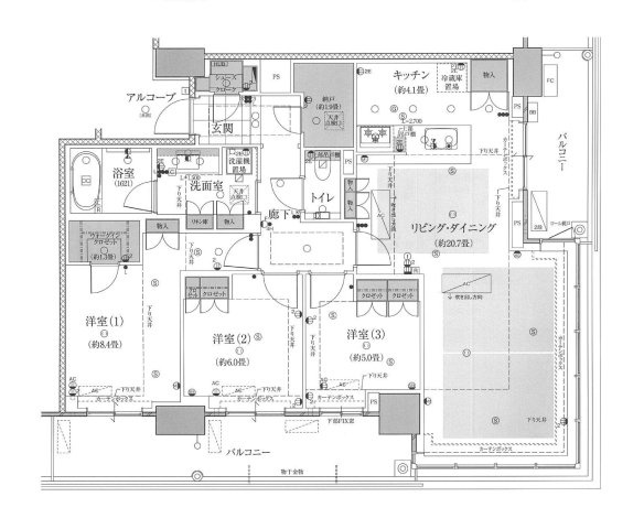 グランドメゾン新梅田タワー THE CLUB RESIDENCE