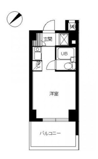 【間取り】 | シティマンションオリエント伊勢佐木町