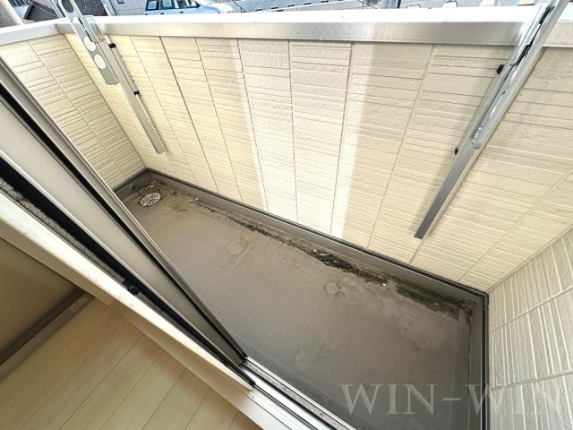 D-room kumeのバルコニー