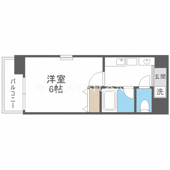 【間取り】 | レオンコンフォート新梅田Ⅱ