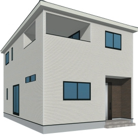 志免町東公園台第1の外観パース