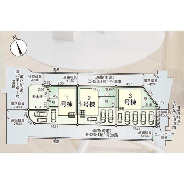 志免町東公園台第1の区画図| 