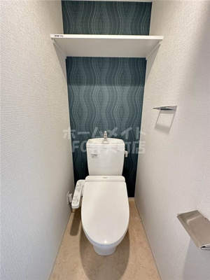 【トイレ】 | エスリード九条スタシオン | 清潔感のあるトイレです