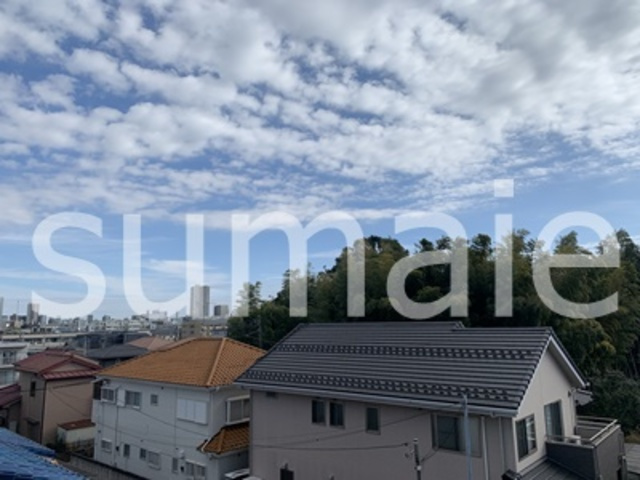 ウィスタリア　Cの展望|バルコニーからの眺め。