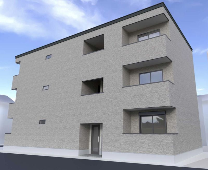 GRADUS実籾の外観パース