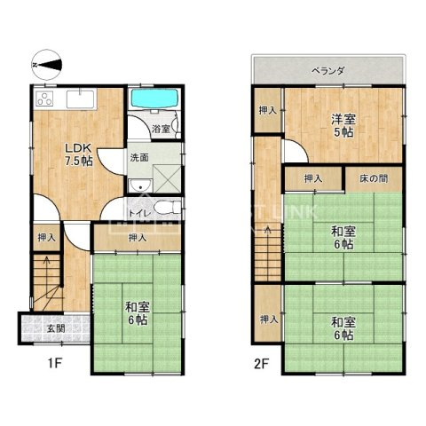 老原１丁目の間取り