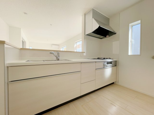 新築戸建・新築建売　白河市久田野第14　白河第四小・東北中の居間・リビング