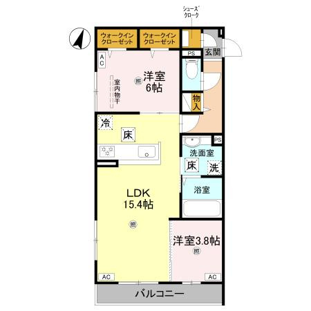 【間取り】 | グランヴェールⅦ