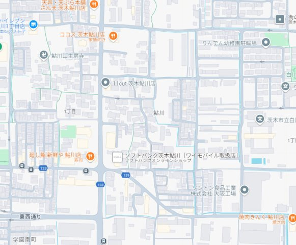 COMEAYUKAWAの地図