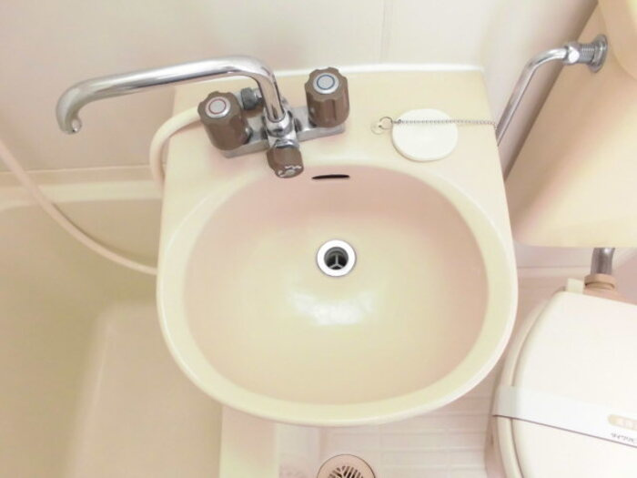 エステート葛城の洗面所