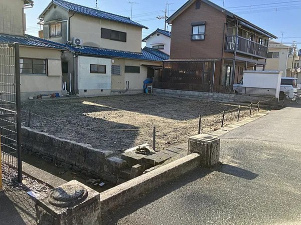 野洲市行畑２丁目　売土地の外観