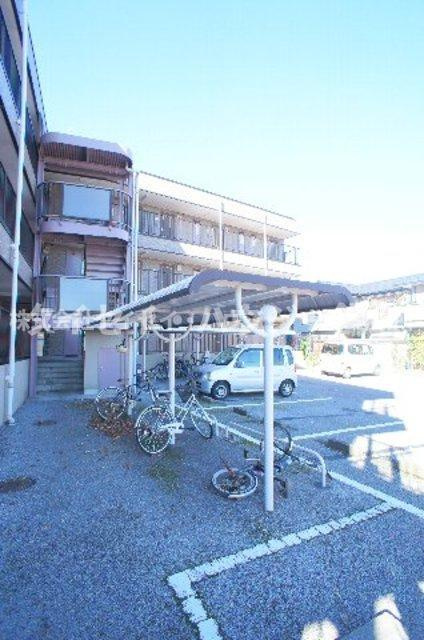 メイプルのその他共用部分|自転車置き場もあります