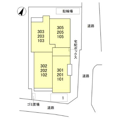 【区画図】 | グランヴェールⅦ