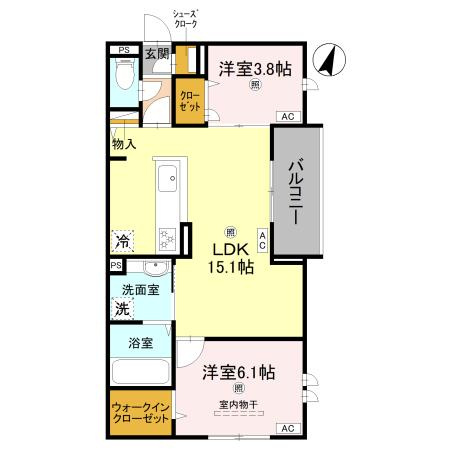【間取り】 | グランヴェールⅦ