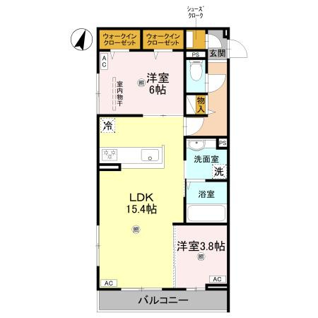 【間取り】 | グランヴェールⅦ