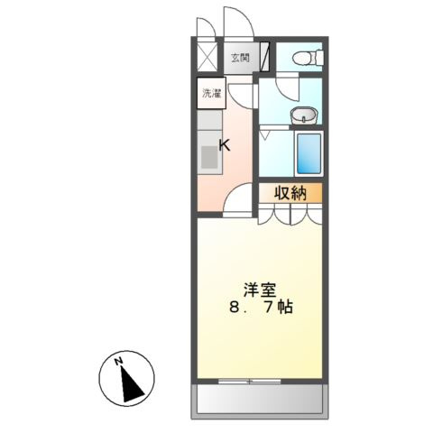 アンジェリーク（Angeli Que）の間取り