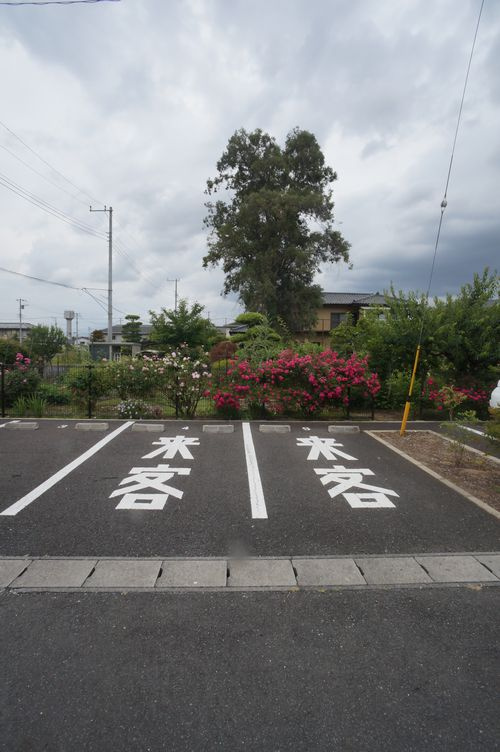 カサベルテもみじ谷　Ｆの駐車場|駐車場完備です