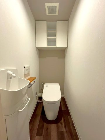 TV＆家具付き２ＬＤＫ◆ペット飼育可能◆「烏丸御池」駅徒歩８分◆ネバーランド御所南のトイレ|トイレ
