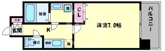 【間取り】 | S-RESIDENCE谷町九丁目 | S-RESIDENCE谷町九丁目　間取り