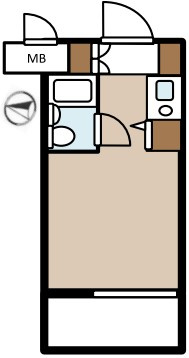 【間取り】 | ライオンズマンション鶴見第三