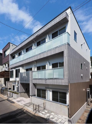 練馬区中村１丁目の賃貸マンションの外観