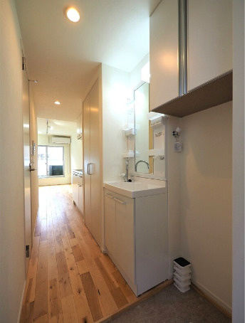 練馬区中村１丁目の賃貸マンションの独立洗面台