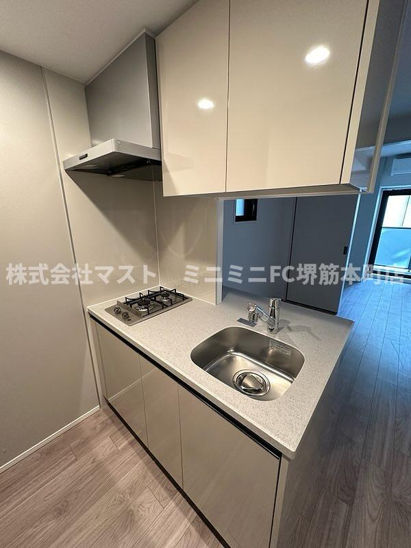レジュールアッシュ谷町四丁目グランクラスのキッチン